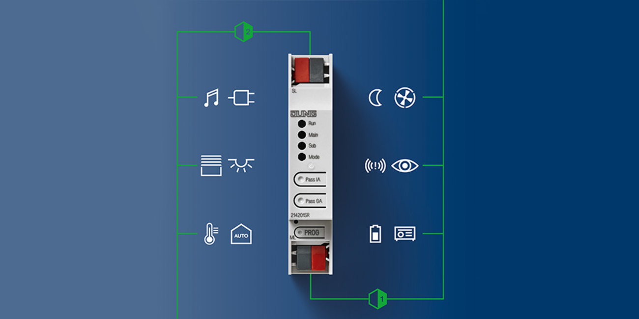 KNX Bereichs- und Linienkoppler bei E-U-B Elektrotechnik Uli Bär in Kastl